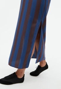 GIVN Damen Kleid GB-Lotta Blazing Blue/ Chocolate Brown