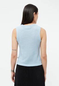 Givn Damen Top GB-Shirley Ice Water Blue (Jacquard)