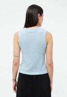 Givn Damen Top GB-Shirley Ice Water Blue (Jacquard)