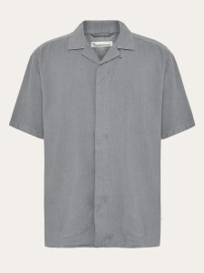 KnowledgeCotton Herren Hemd kurzarm 1090160 relaxed short...