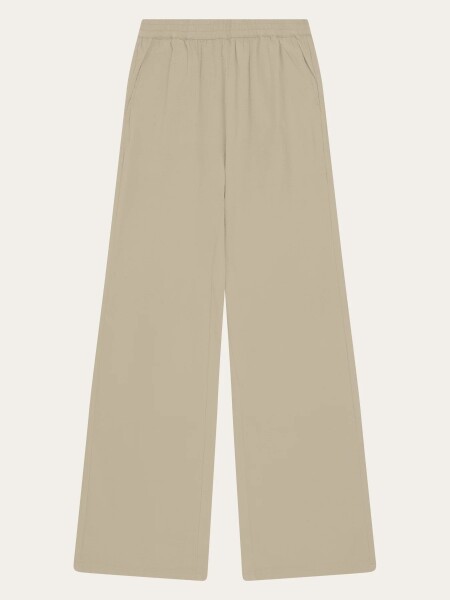 KnowledgeCotton Damen Hose 2070092 Posey Wide Seersucker Twill