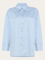 KnowledgeCotton Damen Bluse 2090097 Dew relaxed Skyway