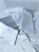 KnowledgeCotton Damen Bluse 2090097 Dew relaxed Skyway