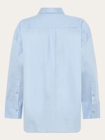 KnowledgeCotton Damen Bluse 2090097 Dew relaxed Skyway