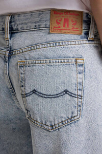 Kings of Indigo Damen Jeans Tanja Blue Reef Marble