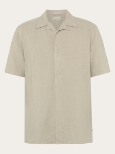 KnowledgeCotton Herren Hemd kurzarm 1090160 relaxed short...