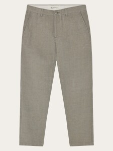 Knowledge Cotton Herren Hose Chuck regular linen 1070060...
