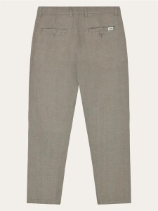 Knowledge Cotton Herren Hose Chuck regular linen 1070060 yarndyed - Twill