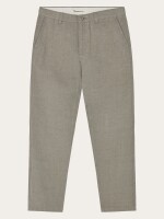 Knowledge Cotton Herren Hose Chuck regular linen 1070060 yarndyed - Twill