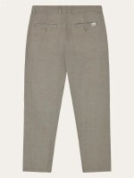Knowledge Cotton Herren Hose Chuck regular linen 1070060 yarndyed - Twill