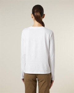 Stanley&Stella Damen Longsleeve Muser White