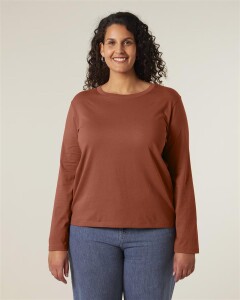 Stanley&Stella Damen Longsleeve Muser Heritage Brown