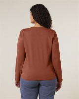 Stanley&Stella Damen Longsleeve Muser Heritage Brown
