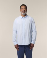 Stanley&Stella Herren Hemd Stanley Styler Summer Blue