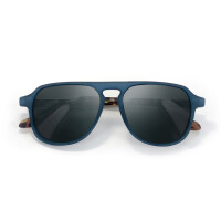 Moken Unisex Sonnenbrille Big Dude Blue/Gray