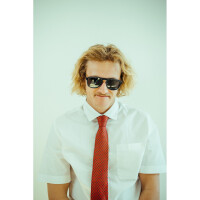 Moken Unisex Sonnenbrille Big Dude Blue/Gray