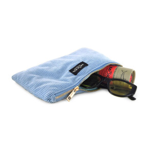 Moken Tasche Corduroy Graublau