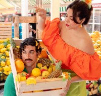 Coucou Suzette Haarklammer Bananen