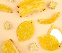 Coucou Suzette Haarklammer Bananen