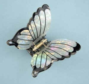 Coucou Suzette Haarklammer White Butterfly