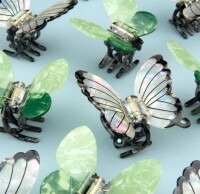Coucou Suzette Haarklammer White Butterfly