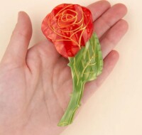 Coucou Suzette Haarklammer Rose