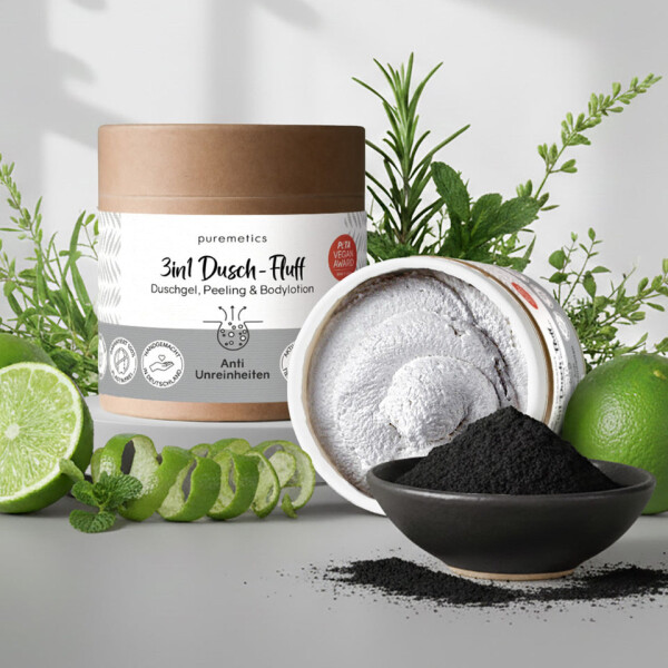 Puremetics Dusch-Fluff Anti Unreinheiten