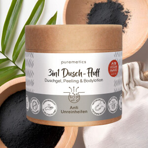 Puremetics Dusch-Fluff Anti Unreinheiten