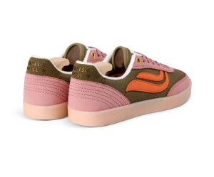 Genesis Footwear Damen Schuhe G-Volley Mesh Old rose /olive/orange
