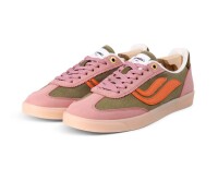 Genesis Footwear Damen Schuhe G-Volley Mesh Old rose /olive/orange