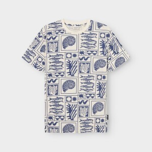Dedicated Herren T-Shirt Stockholm Oceans Square blue