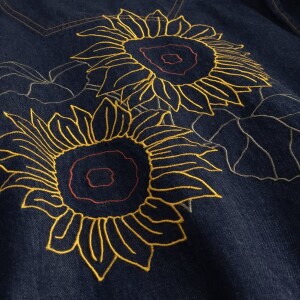 Dedicated Damen Jacke Sunna Denim Dark Blue