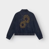 Dedicated Damen Jacke Sunna Denim Dark Blue