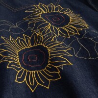 Dedicated Damen Jacke Sunna Denim Dark Blue