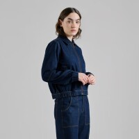 Dedicated Damen Jacke Sunna Denim Dark Blue