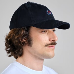 Dedicated Unisex Basecap Slussen Stitch Bike Black