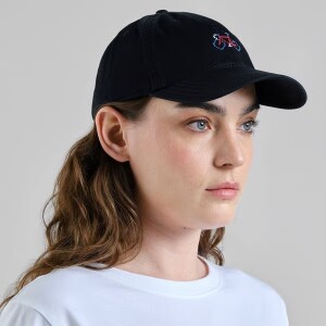 Dedicated Unisex Basecap Slussen Stitch Bike Black