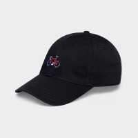 Dedicated Unisex Basecap Slussen Stitch Bike Black