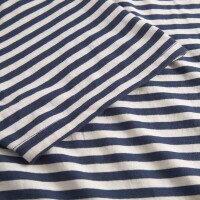 Dedicated Herren T-Shirt Stockholm Stripes Insignia Blue
