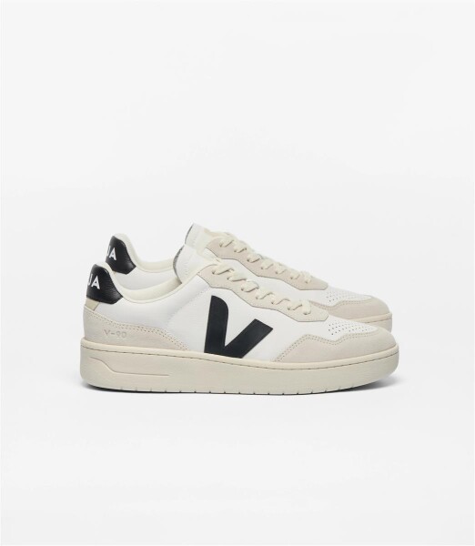 Veja Damen Schuhe V-90 O.T. Leather White Black