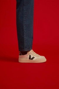 Veja Damen Schuhe V-90 O.T. Leather White Black