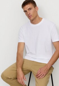 Recolution Herren Hose Chino Kelp desert brown