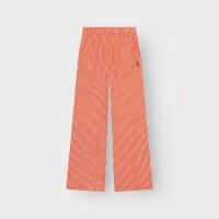 Dedicated Damen Hose Vara Workwear Stripe Grenadine Red