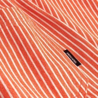 Dedicated Damen Hose Vara Workwear Stripe Grenadine Red