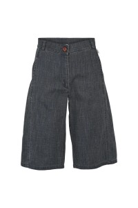 Basic Apparel Damen Shorts Senia Long Shorts Asphalt