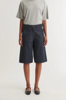 Basic Apparel Damen Shorts Senia Long Shorts Asphalt