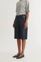 Basic Apparel Damen Shorts Senia Long Shorts Asphalt