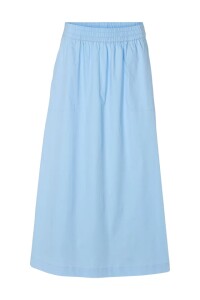Basic Apparel Damen Rock Silje Long Frozen Fjord