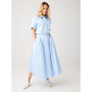 KnowledgeCotton Damen Rock Satin Pleat SkyWay 2040026