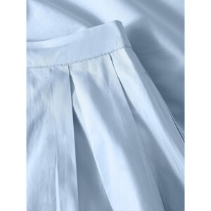 KnowledgeCotton Damen Rock Satin Pleat SkyWay 2040026
